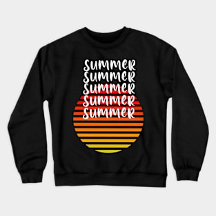 Summer Crewneck Sweatshirt